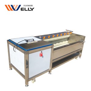 [Hot Item] Energy Saving Ginger Washing and Peeling Processing Line / Ginger Washer Peeler Machine / Ginger Peeler Machine