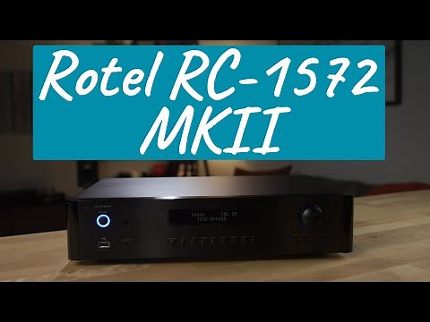 Rotel RC-1572 MKII stereo preamp with DAC | Crutchfield