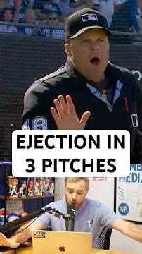 Umpire ejects the manager 3 pitches into the game, a breakdown #baseball #mlb #padres #dodgers