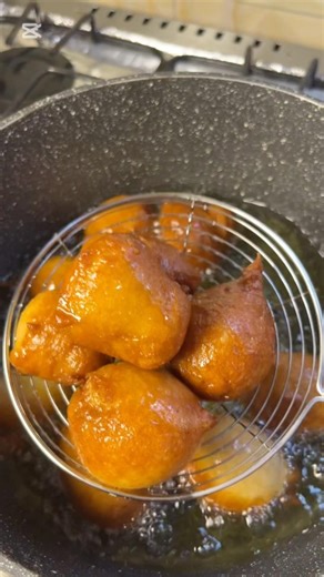 How to make Puff Puff in five minutes #food #puffpuffrecipe #fyp #fypシ