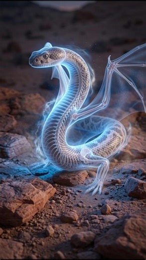 What would happen if a snake had wings and legs? 😲 #shorts