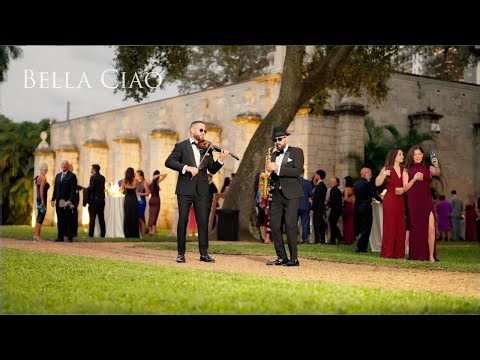 Bella Ciao | Violin & Sax Live Wedding Cocktail & Reception