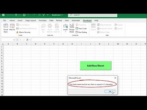 VBA - User Form: How to add new sheet using button - Excel vba code