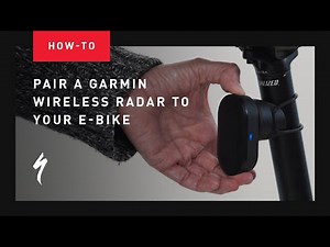 How to Pair a Garmin Wireless Radar With Your Specialized Ebike | Bikes with MasterMind TCD & TCU