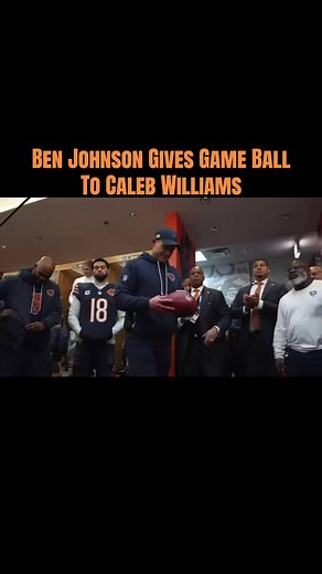 Caleb Williams postgame locker room speech #bears #chicago #nfl #footballtiktok #footballedit