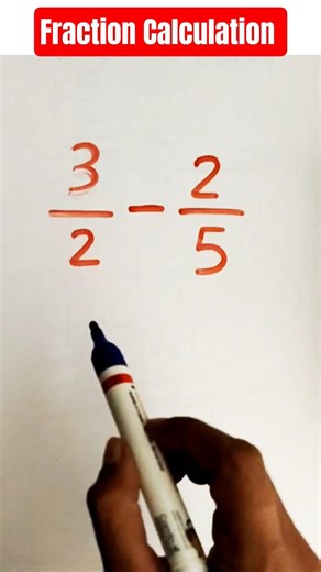 Stop Struggling With Fractions ❌ Try This Easy Method
