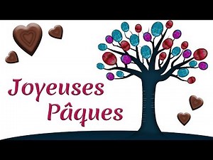 Joyeuses Pâques - Carte virtuelle de pâques - douceur et chocolats