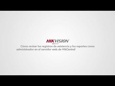 Cómo revisar los registros de asistencia y los reportes en HikCentral Access Control