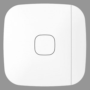 Homezone Wi-Fi Smart Wireless Window/Door Alarm Sensor, White, 1 Alarm Included