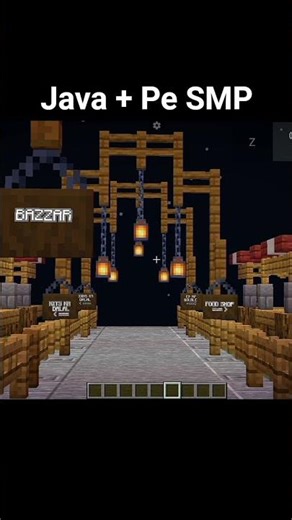 ip and port in description | best new Cracked Minecraft java + pe smp | #minecraft #shorts #smp