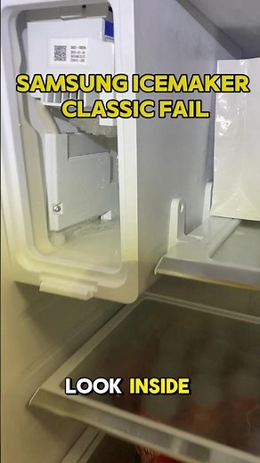 Why do Samsung ice-makers fail? #orangecounty #samsungappliances