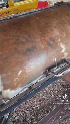 80 gallon bbq pit smoker build.