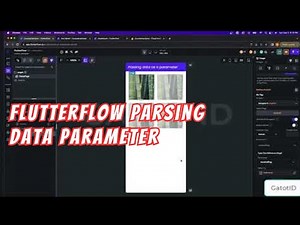 Flutterflow Parsing Data Parameter to Other Page