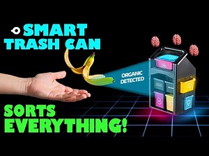 This Smart Trash Can Sorts Your Waste