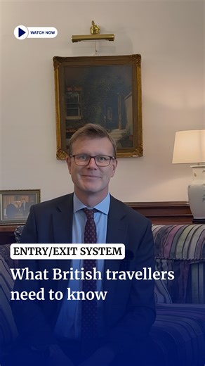 ✈️Travelling to Europe from 12 October? ℹ️The EU’s Entry/Exit System (EES) is now starting its gradual rollout. When you arrive at a Schengen border, your fingerprints and photo may be taken as part of the new digital checks. 🕓The rollout will continue in phases until April 2026, so not all border points will collect biometric data immediately. During this period, passports will still be stamped as usual. 🇷🇴In Romania, EES will be introduced gradually, beginning with a few border points and e