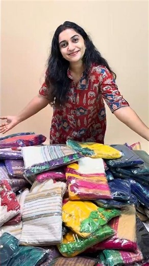 Onam’s most demanded sarees are back in stock! 🌼✨Website link in bio.