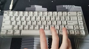 Noob needs help fixing spacebar noise.