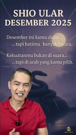 Shio Ular Desember 2025Tenang Tapi Tajam… dan Rezeki Datang dari Arah Tak Terduga