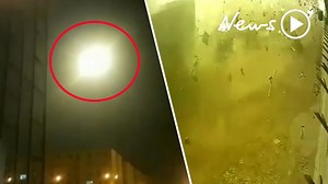 WATCH: Shocking moment Ukrainian plane crashes in Iran