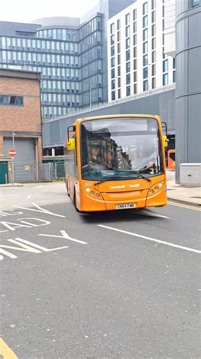 3 different Cardiff Buses leaving Cardiff Bus Interchange #cardiffbus #buses