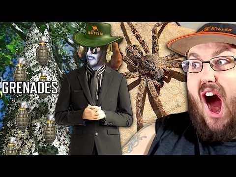 Certified Australia Moments DEADLIEST TREE SEED GRENADES & Spider RUN ON WATER More Parz REACTION!!!