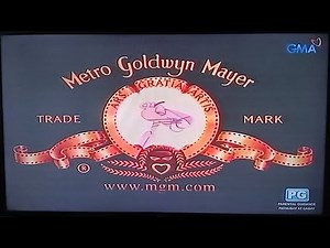 Metro-Goldwyn-Mayer logo in The Pink Panther (GMA airing)