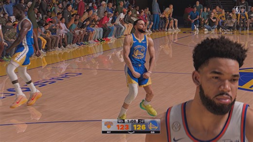 KNICKS @ WARRIORS [NBA2K26 PC MOD] Crazy ending LOL credits Baji2K - Roster Meandean - Reshade A.I.R - Arena Lighting Cookiedot - Amazon Prime Scoreboard | Sync2K