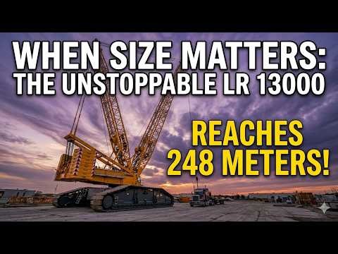 When Size Matters: The Unstoppable Liebherr LR 13000