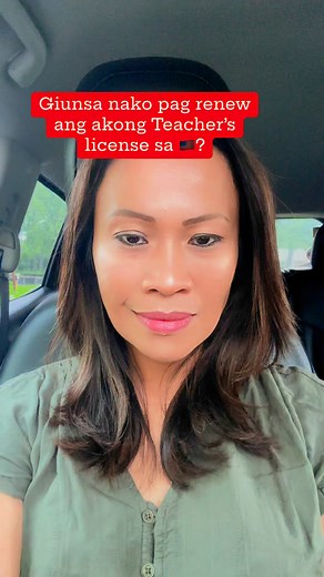 Requirements pag renew nako sa teacher’s license sa 🇺🇸 #teachers #highlight #bisayangdako #trendingreels | Evelyn Haltom