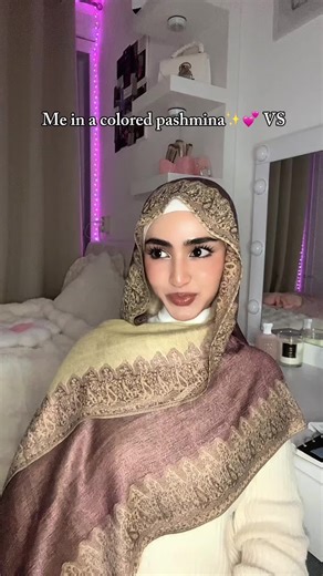 The conference in black pashmina 😎 pashminas link in bio 💕 _ _ _ #virale #fyp #pashmina #pov #hijabstyle