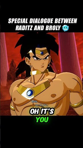 Special Dialogue Between Raditz And Broly Lol 🤯 #crashout #broly #sparkingzero #dragonballz #dbz