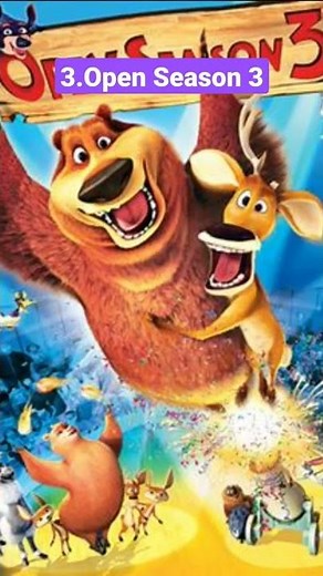 Ranking Every Open Season Movie #shorts #openseason
