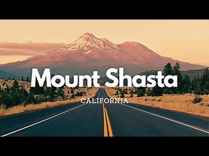 Aerial Views of Mount Shasta, California