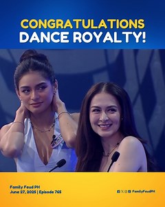 455K views · 10K reactions | #FamilyFeudPH #Highlights: Dance Royalty, humataw sa Fast Money Round! Congratulations! #StarsOnTheFloor Araw-araw ang tawanan at araw-araw ang kasiyahan dahil 100% guaranteed na ‘More Tawa, More Saya’ dito lang sa ating programa! Bumisita sa gmanetwork.com/familyfeud at panoorin ang Kapuso Stream, weekdays, 5:40 PM sa Facebook at YouTube ng Family Feud PH. | Family Feud Philippines | Facebook