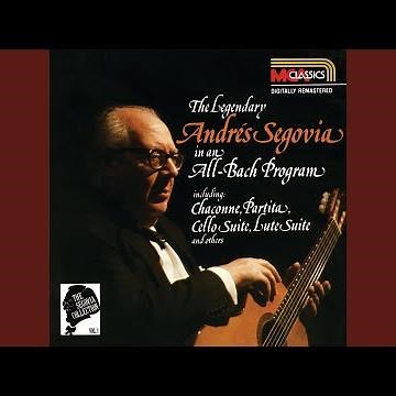 J.S. Bach: Prelude in C Minor, BWV 999 (Arr. Segovia for Guitar)