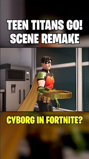 I Remade the EPIC Cyborg Meme in Fortnite