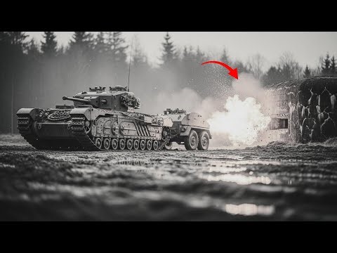 German Soldiers Begged to Surrender After Seeing What One Flamethrower Tank Did in 5 Minutes