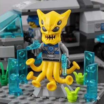 Lego astronaut and alien minifigure ideas.