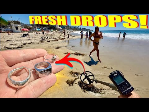They Dropped Silver and Rings on This BEAUTIFUL California Beach!