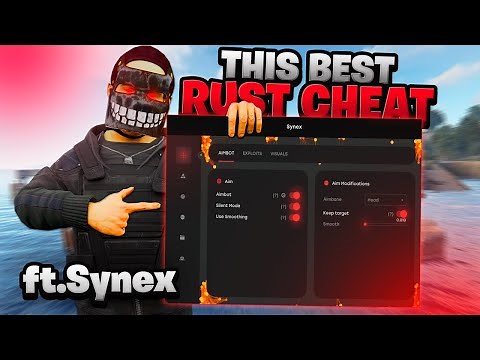 Using the best RUST CHEAT on wipe day! | synex.wtf