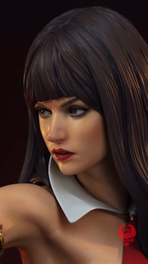 Speculative Fiction on Instagram: "Premium Collectibles Studio's latest Vampirella statue is live! It is 1/2 scale and stands a whopping 44 inches tall. 驪 Link in bio. #vampirella #premiumcollectiblesstudio #statue #collectibles"