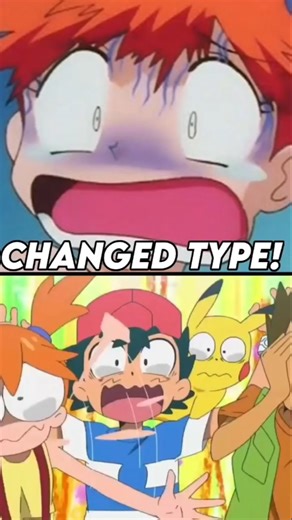 Pokemon who changed their type (Officially) 🔥 #shorts #pokemon