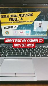 DSP Module 4 Important questions and answers|Previous vtu question paper discussion|Passing package