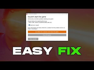 Fix Fortnite Launch Error 30005 | Couldn't Start the Game | Easy Anti Cheat