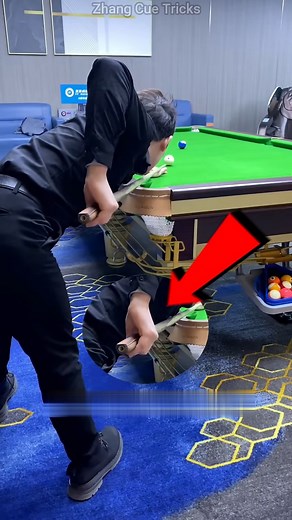 1.3M views · 8.3K reactions | Gripping the cue stick in right way is also a skill #reels #billiards #snooker #pool #trickshot #billiardschallenge #8ball #9ball #8ballpool #billiardsclub #billiardspool | Zhang Cue Tricks | Facebook