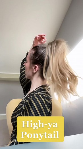 Quick trick to make your ponytail thick 👏#hair #eyeslipsface #hairtok #beautyhowto