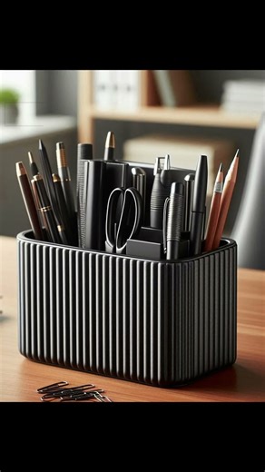 Ribbed Desk Storage – Designed & 3D Printed Craft & Hue #3dprinted #3dprint