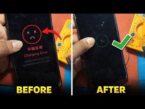 Oppo A15 (Cph2185) Charging Error || Battery Connector Error Solution