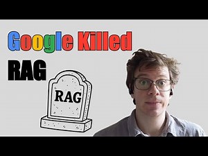 Google killed RAG (Do this instead)