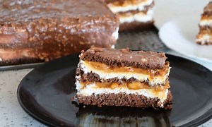 Snikers torta - najlepša torta laka priprema